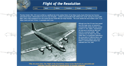 Desktop Screenshot of flightoftheresolution.org